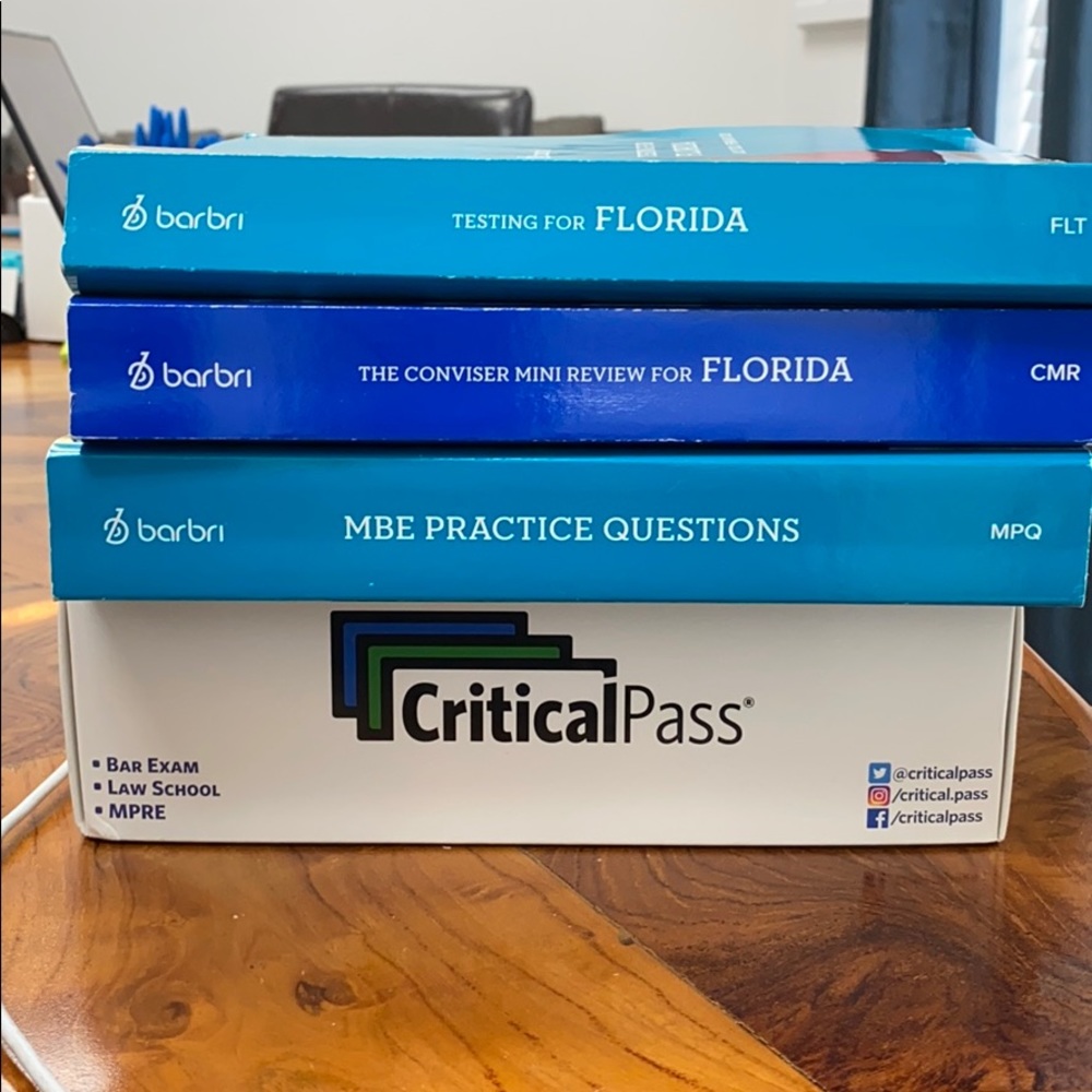 Barbri Study Guides/Flashcards, Critical Pass MBE